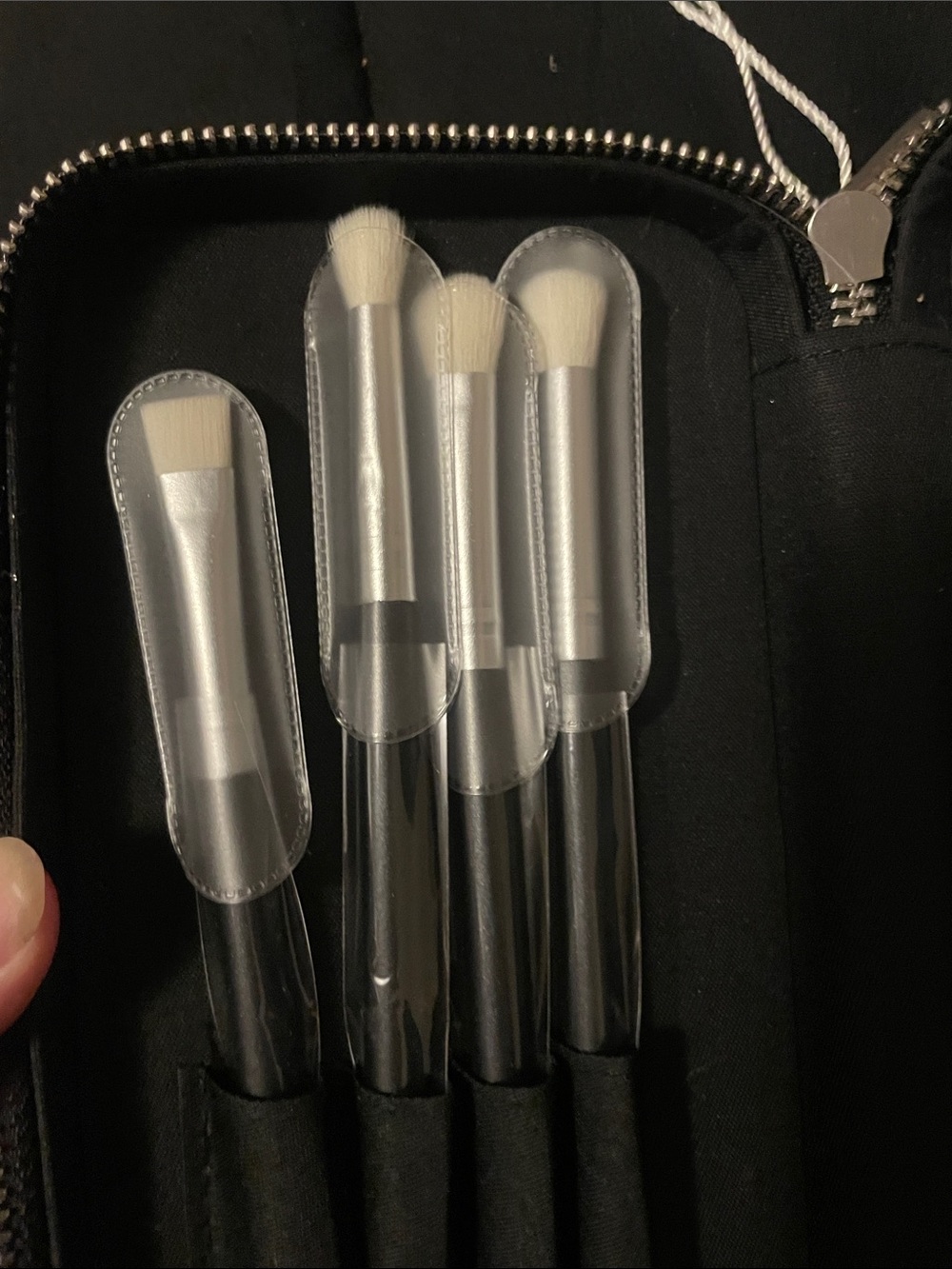 Dior Black & Silver Brush Set with Cream Bristles - Picture 5 of 17